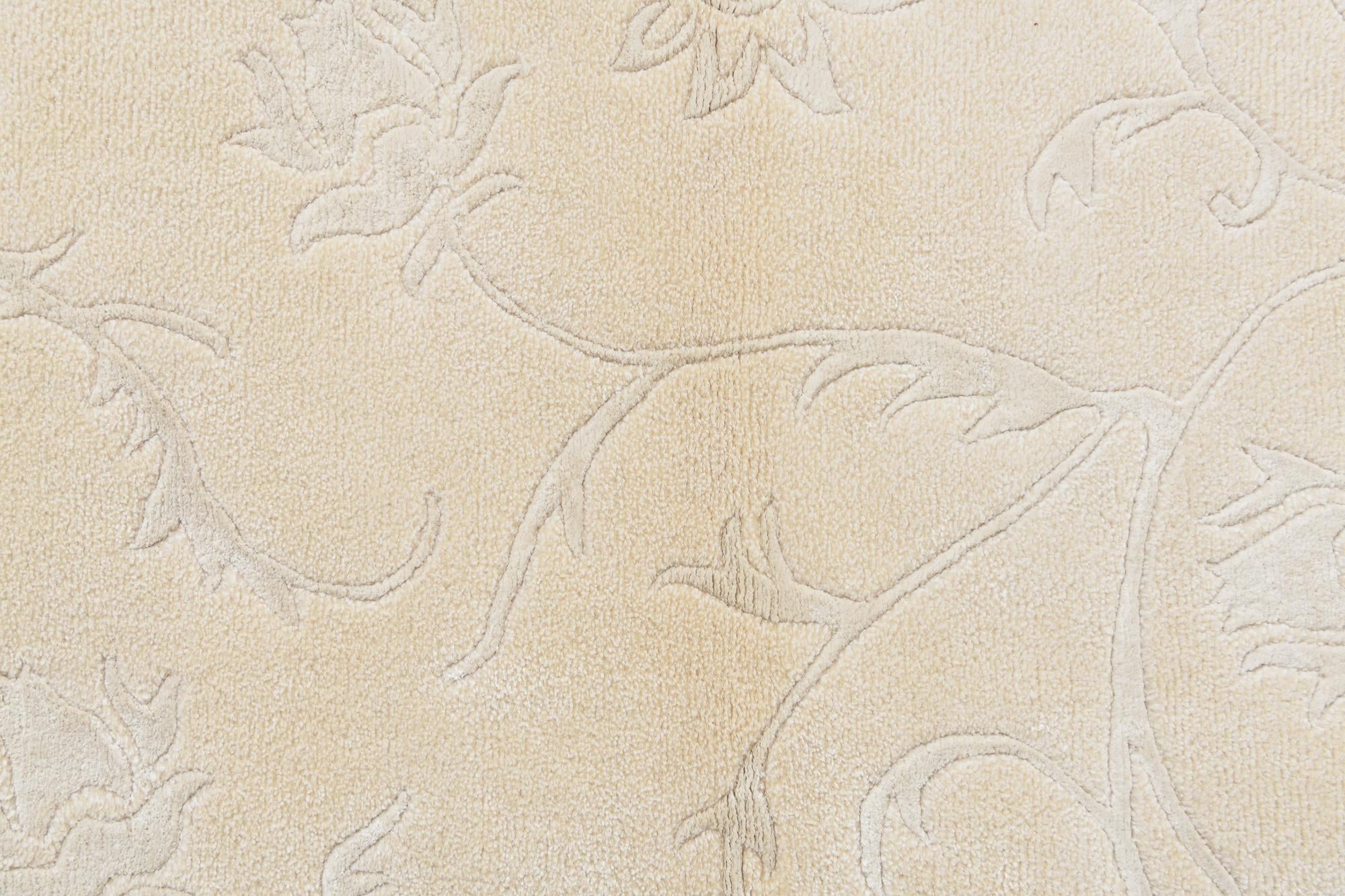 3' 1 x 4' 10 Hand Knotted Darya Wool Rug