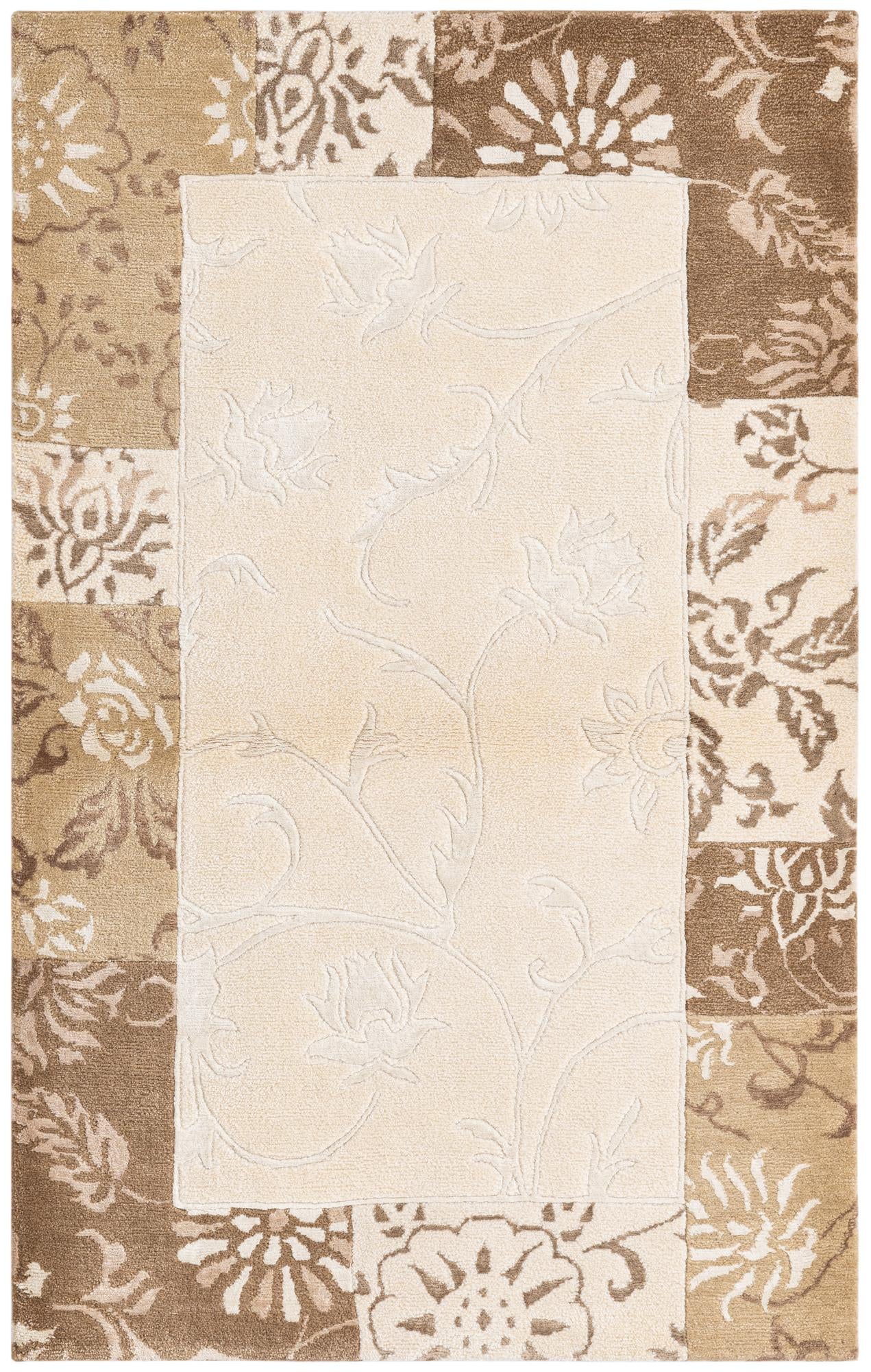 3' 1 x 4' 10 Hand Knotted Darya Wool Rug