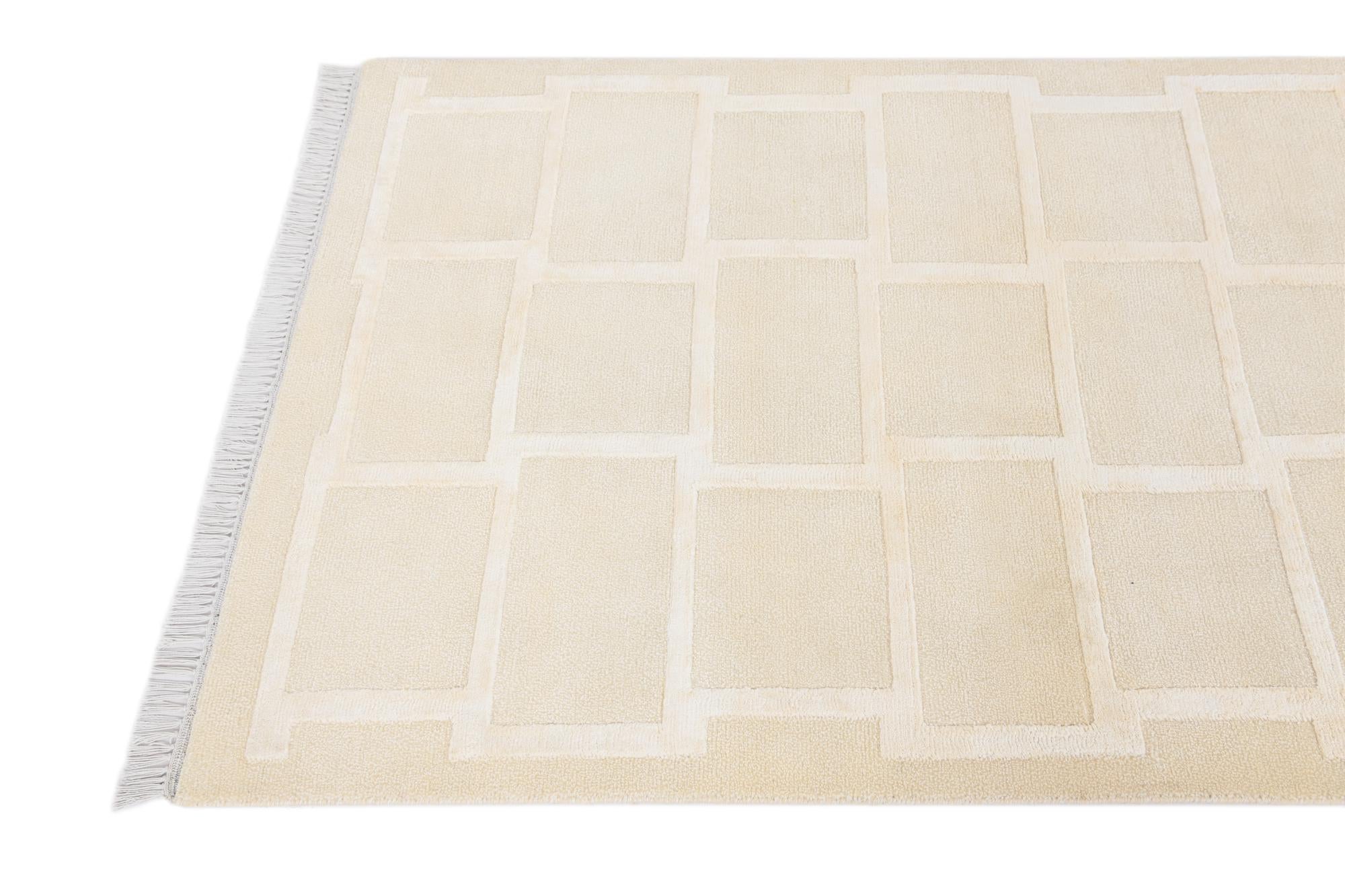 2' 11 x 5' 1 Hand Knotted Darya Wool Rug