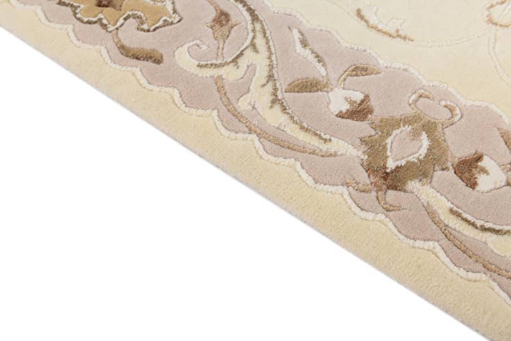 Detail image of 3' 1 x 4' 11 Hand Knotted Darya Wool Rug