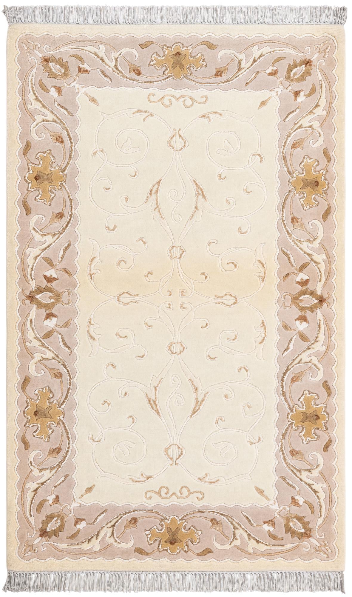 3' 1 x 4' 11 Hand Knotted Darya Wool Rug