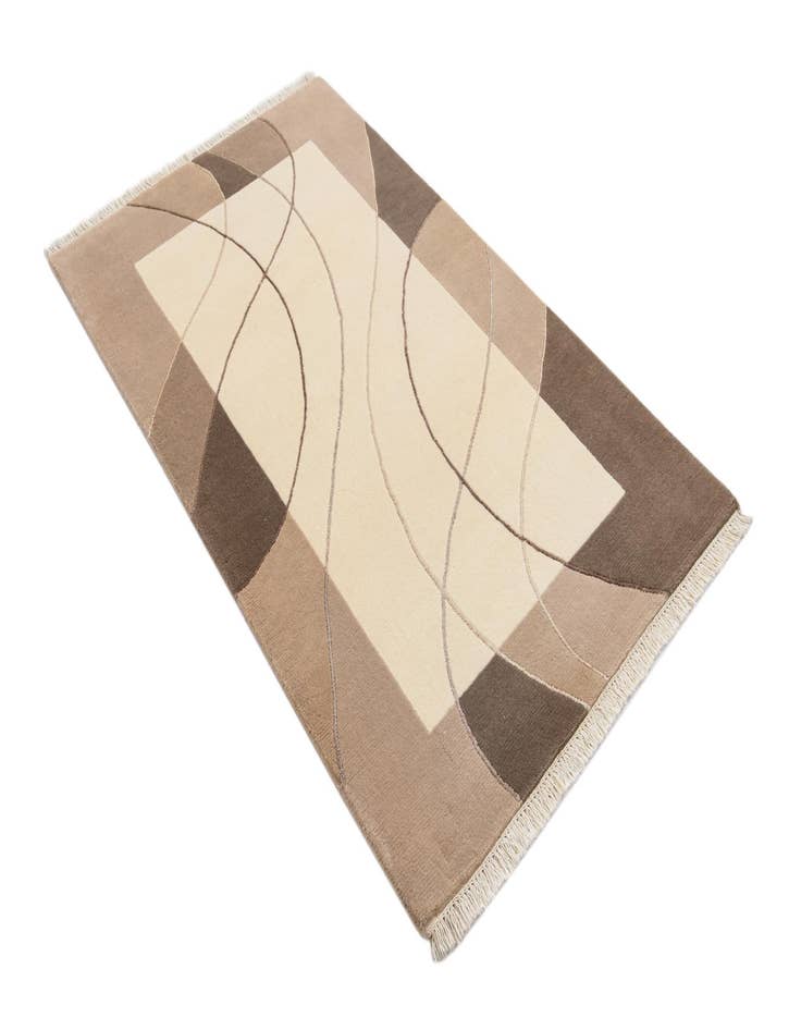 Detail image of 3' x 5' 1 Hand Knotted Darya Wool Rug