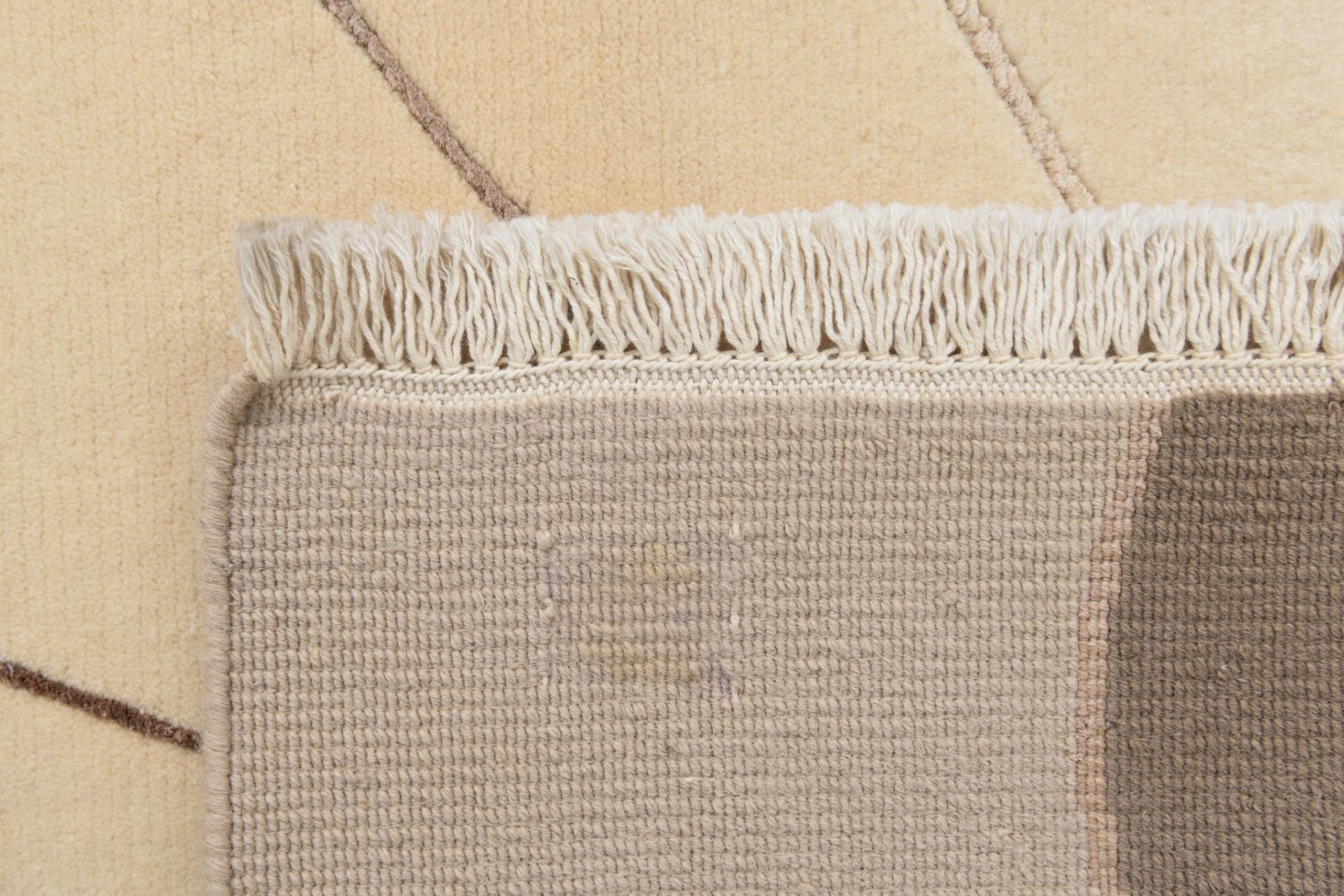 3' x 5' 1 Hand Knotted Darya Wool Rug