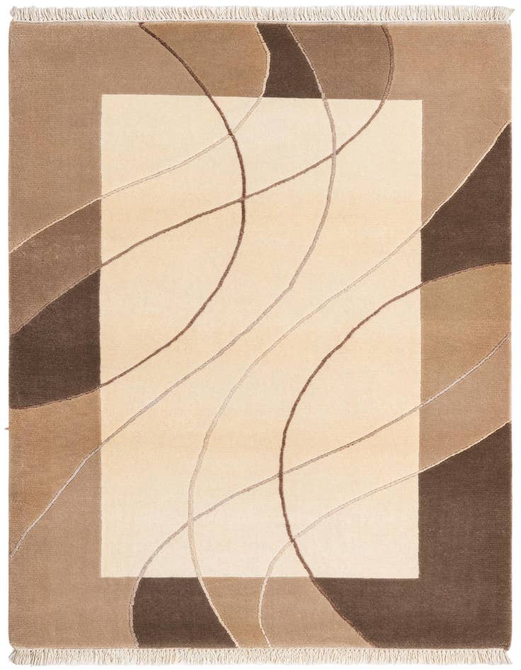 Detail image of 3' x 5' 1 Hand Knotted Darya Wool Rug