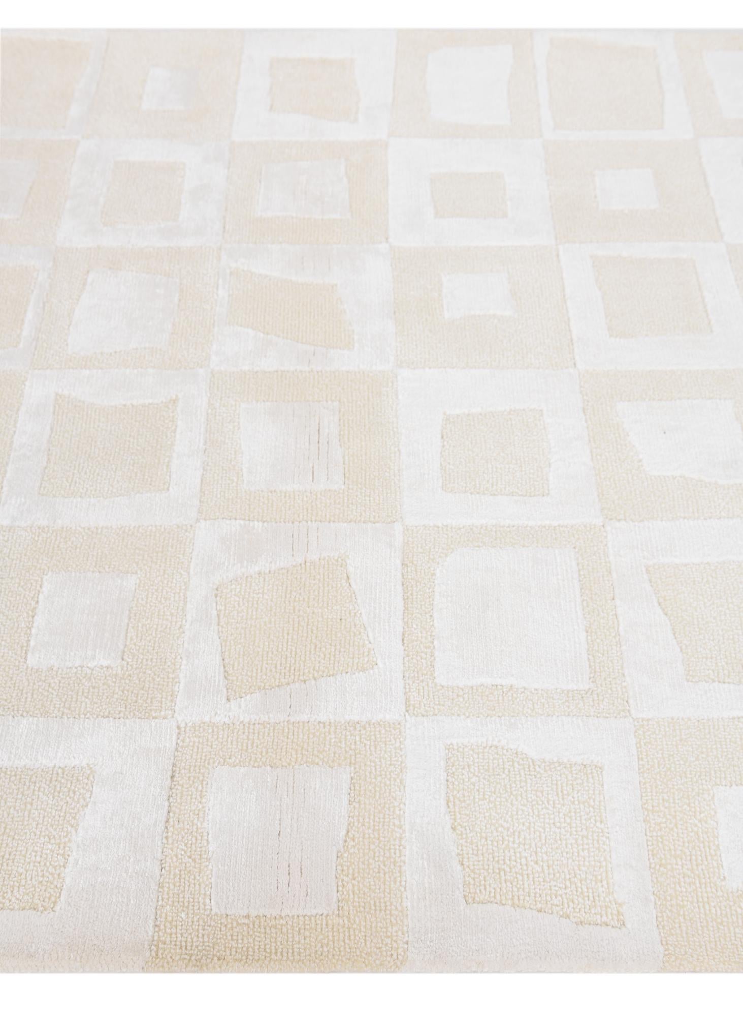 3' x 4' 11 Hand Knotted Darya Wool Rug