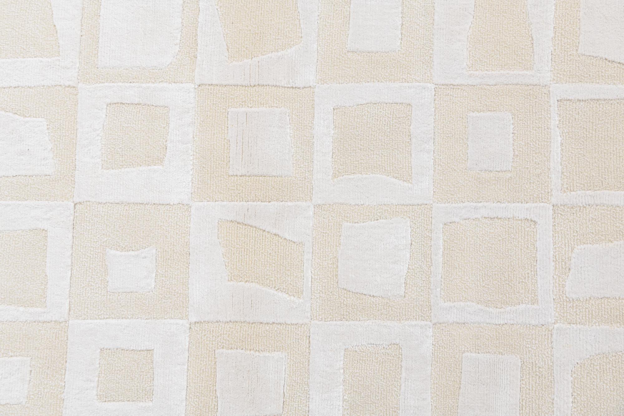 3' x 4' 11 Hand Knotted Darya Wool Rug