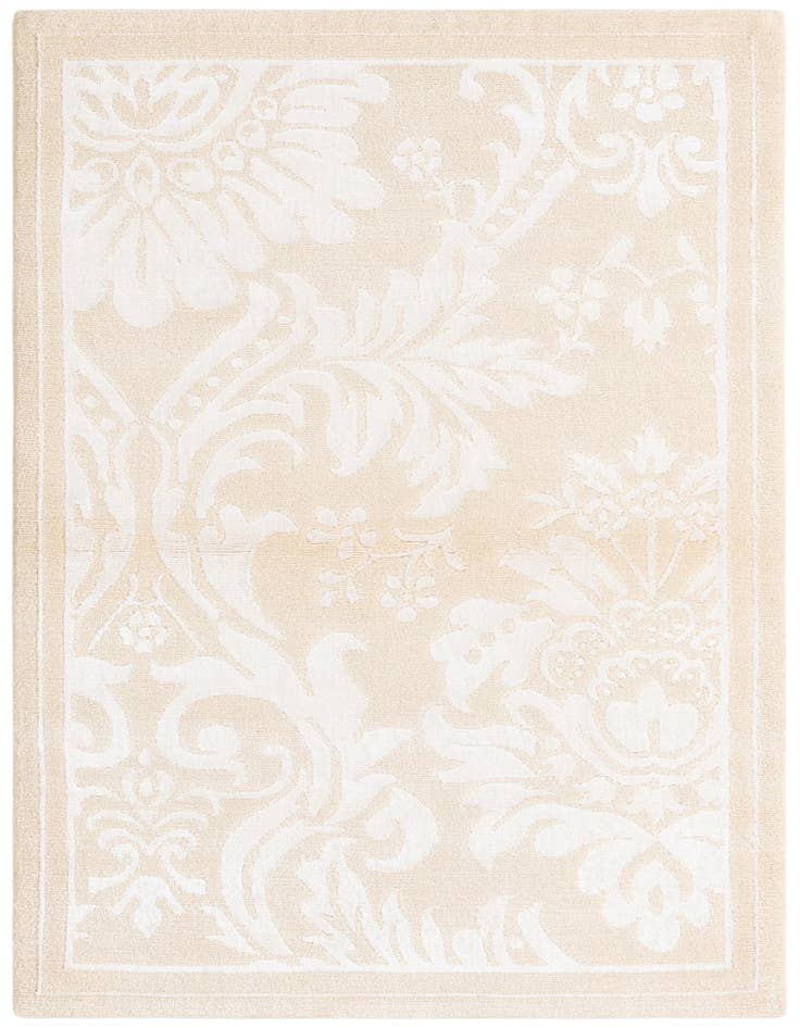 Detail image of 2' 11 x 4' 11 Hand Knotted Darya Wool Rug