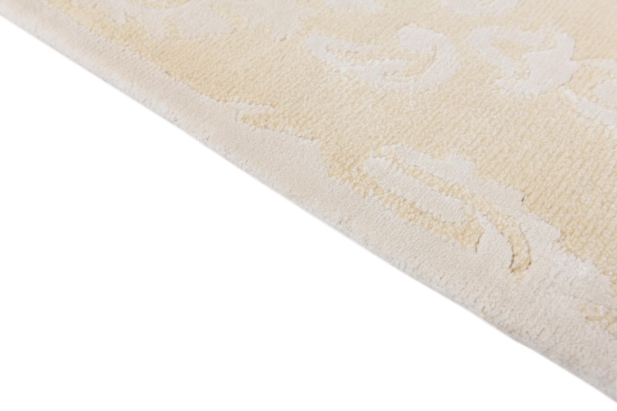 3' x 4' 11 Hand Knotted Darya Wool Rug