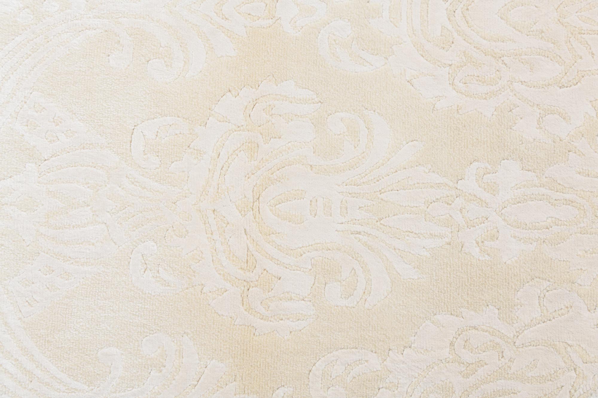 3' x 4' 11 Hand Knotted Darya Wool Rug