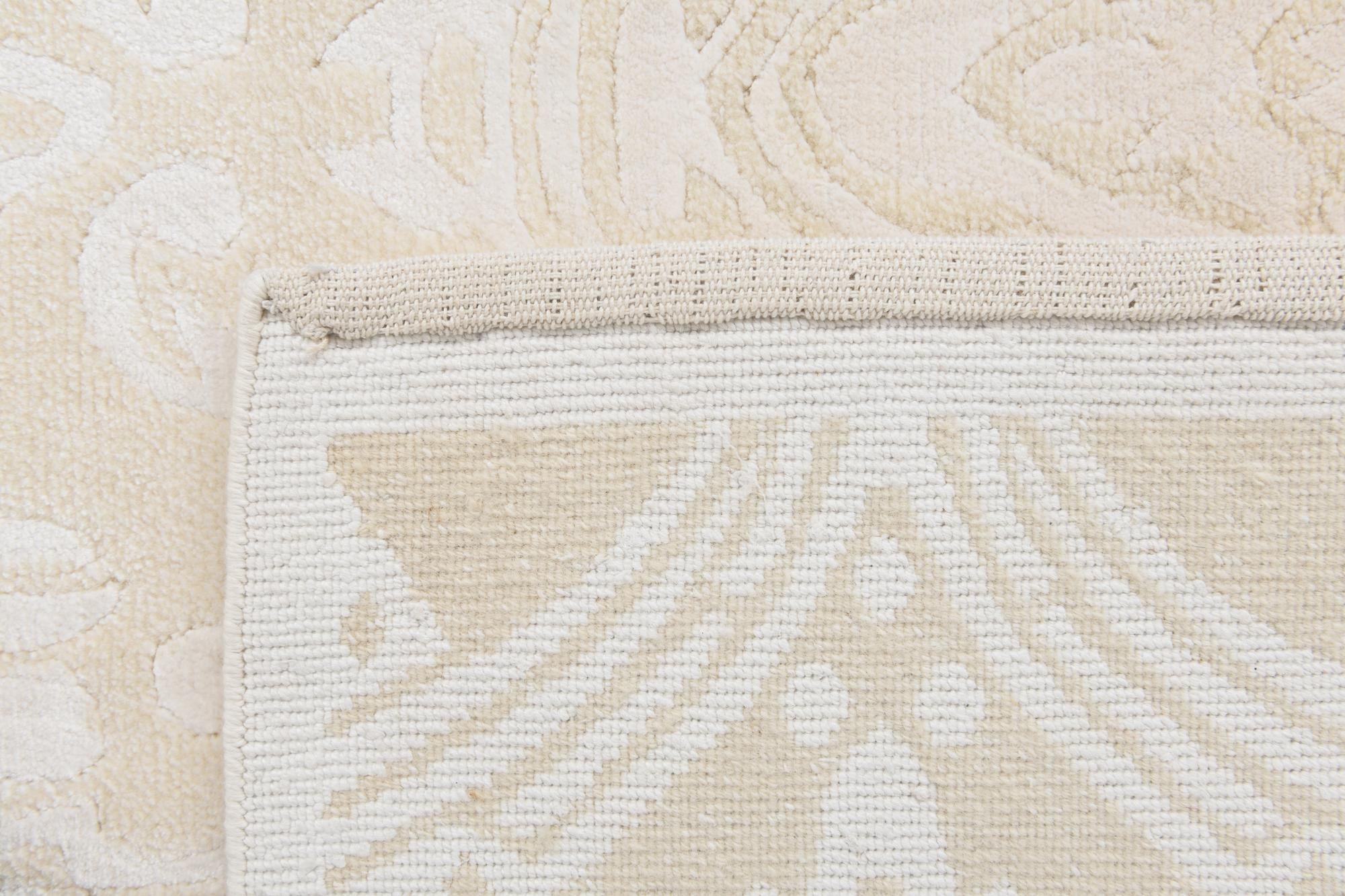 3' x 4' 11 Hand Knotted Darya Wool Rug