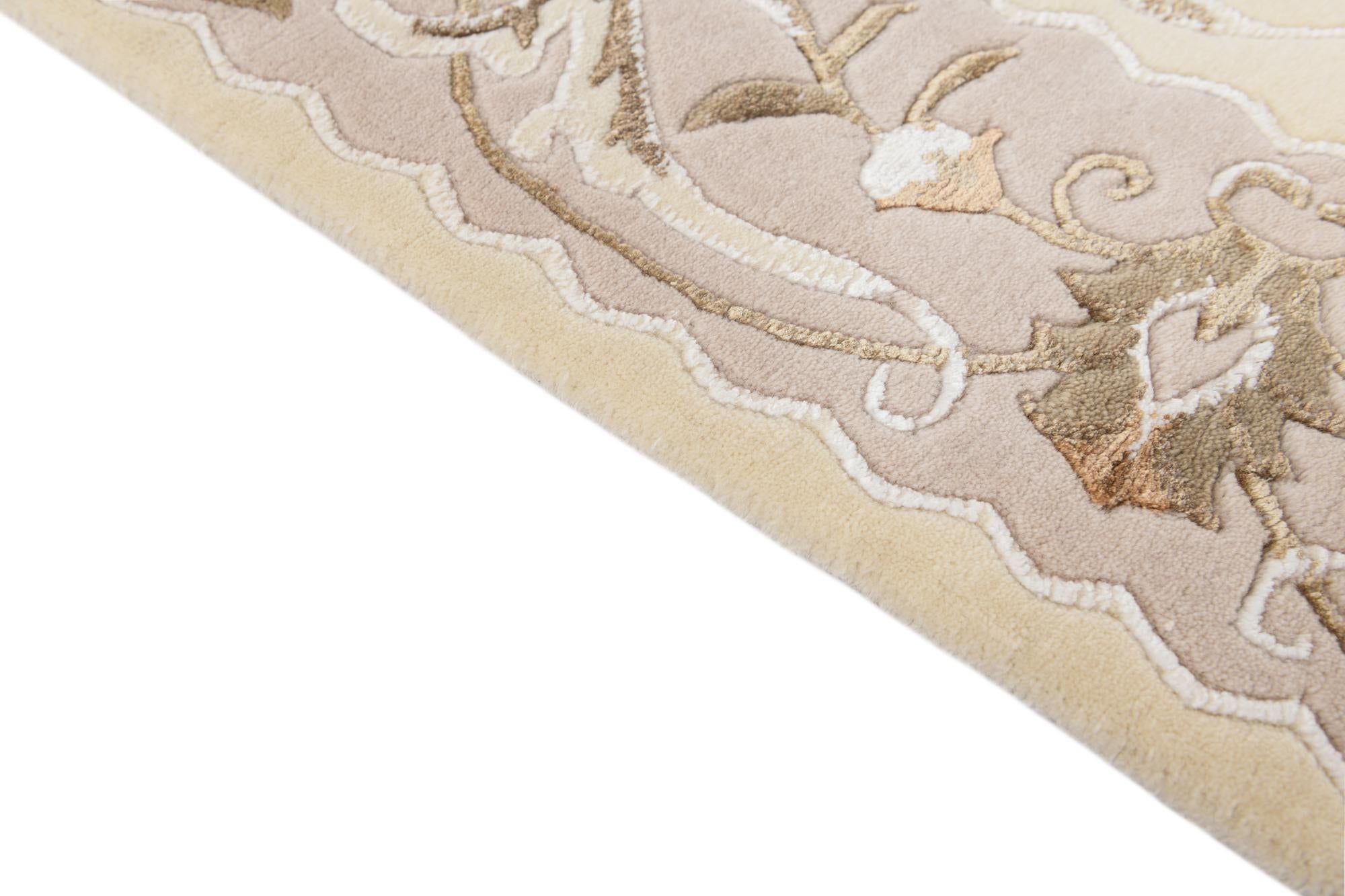 2' 10 x 4' 11 Hand Knotted Darya Wool Rug