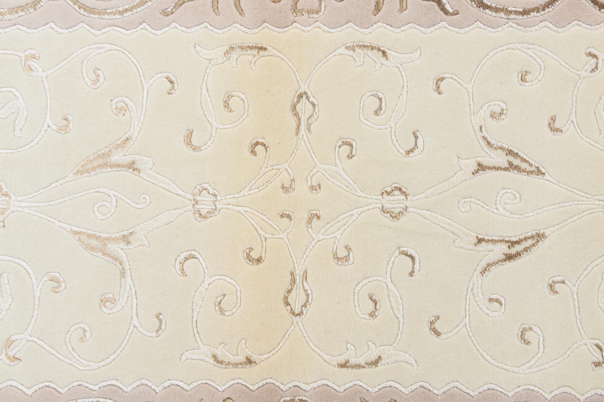 2' 10 x 4' 11 Hand Knotted Darya Wool Rug