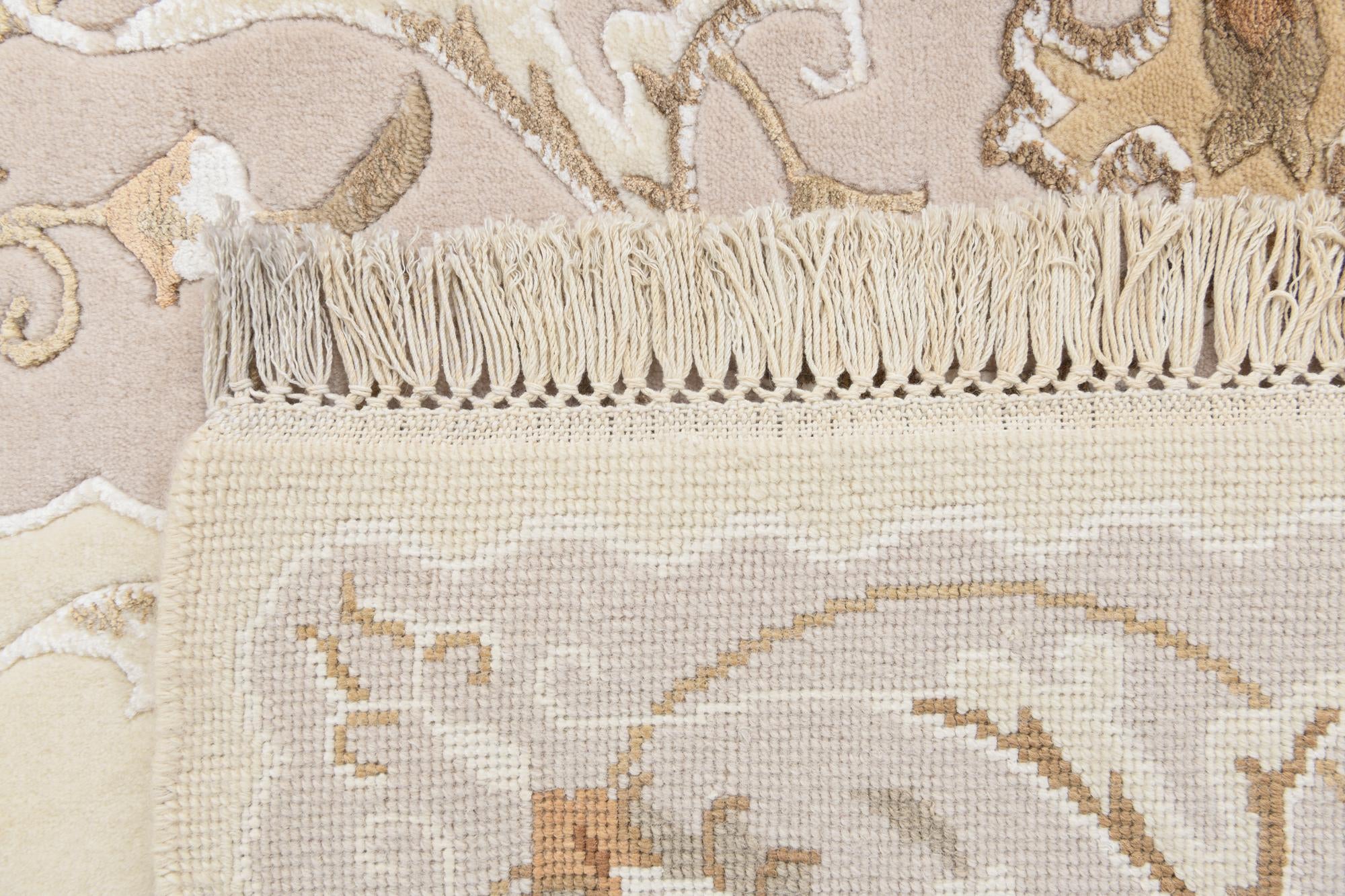 2' 10 x 4' 11 Hand Knotted Darya Wool Rug