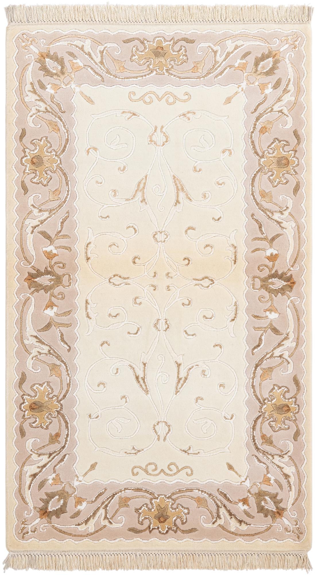 2' 10 x 4' 11 Hand Knotted Darya Wool Rug