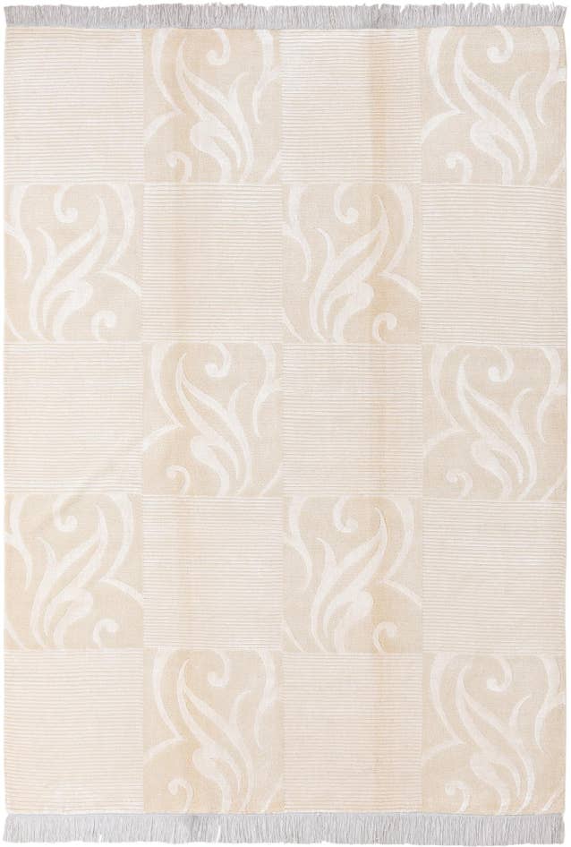 Detail image of 5' 10 x 7' 10 Hand Knotted Darya Wool Rug