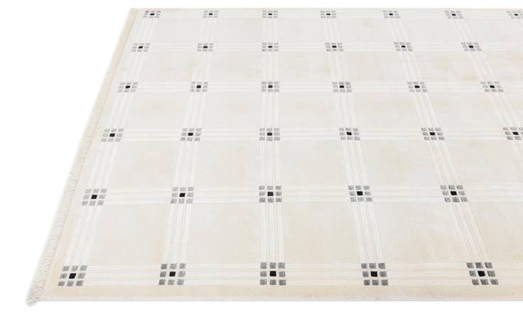 Detail image of 5' 8 x 7' 9 Hand Knotted Darya Wool Rug