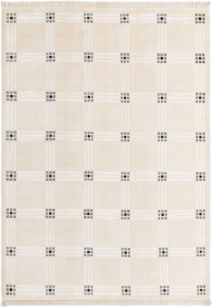 5' 8 x 7' 9 Hand Knotted Darya Wool Rug