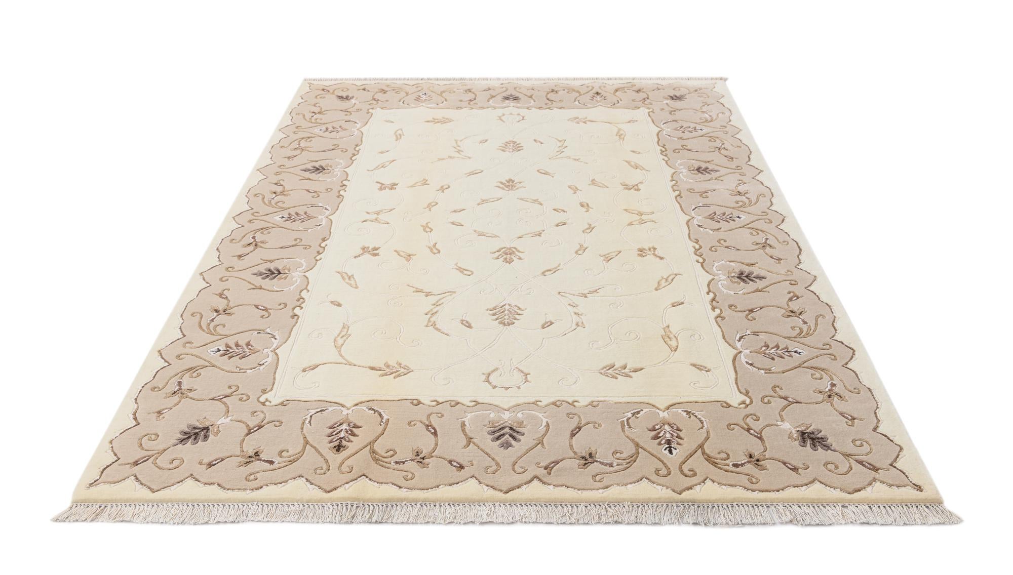 5' 9 x 8' 2 Hand Knotted Darya Wool Rug