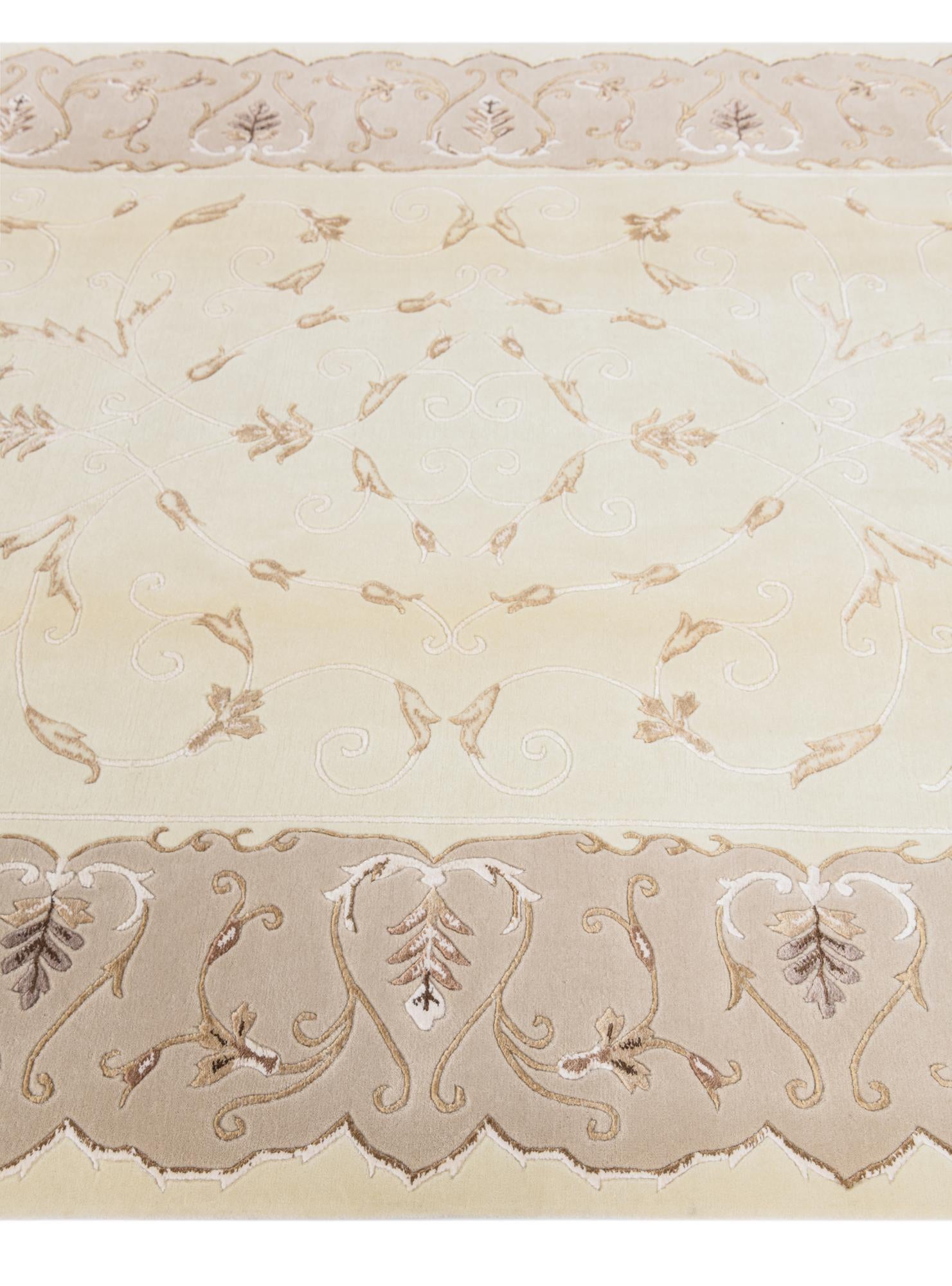 5' 9 x 8' 2 Hand Knotted Darya Wool Rug