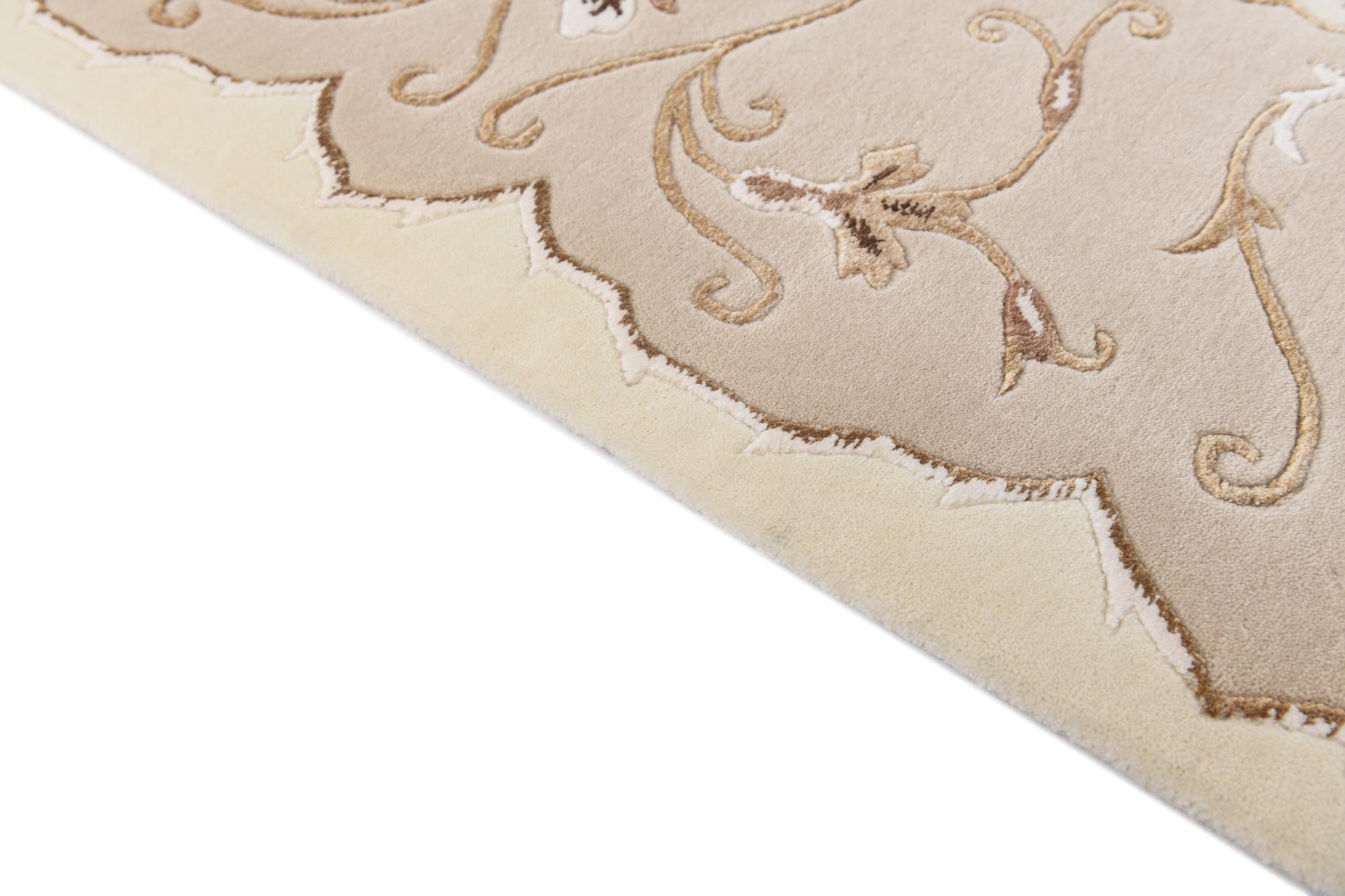 5' 9 x 8' 2 Hand Knotted Darya Wool Rug