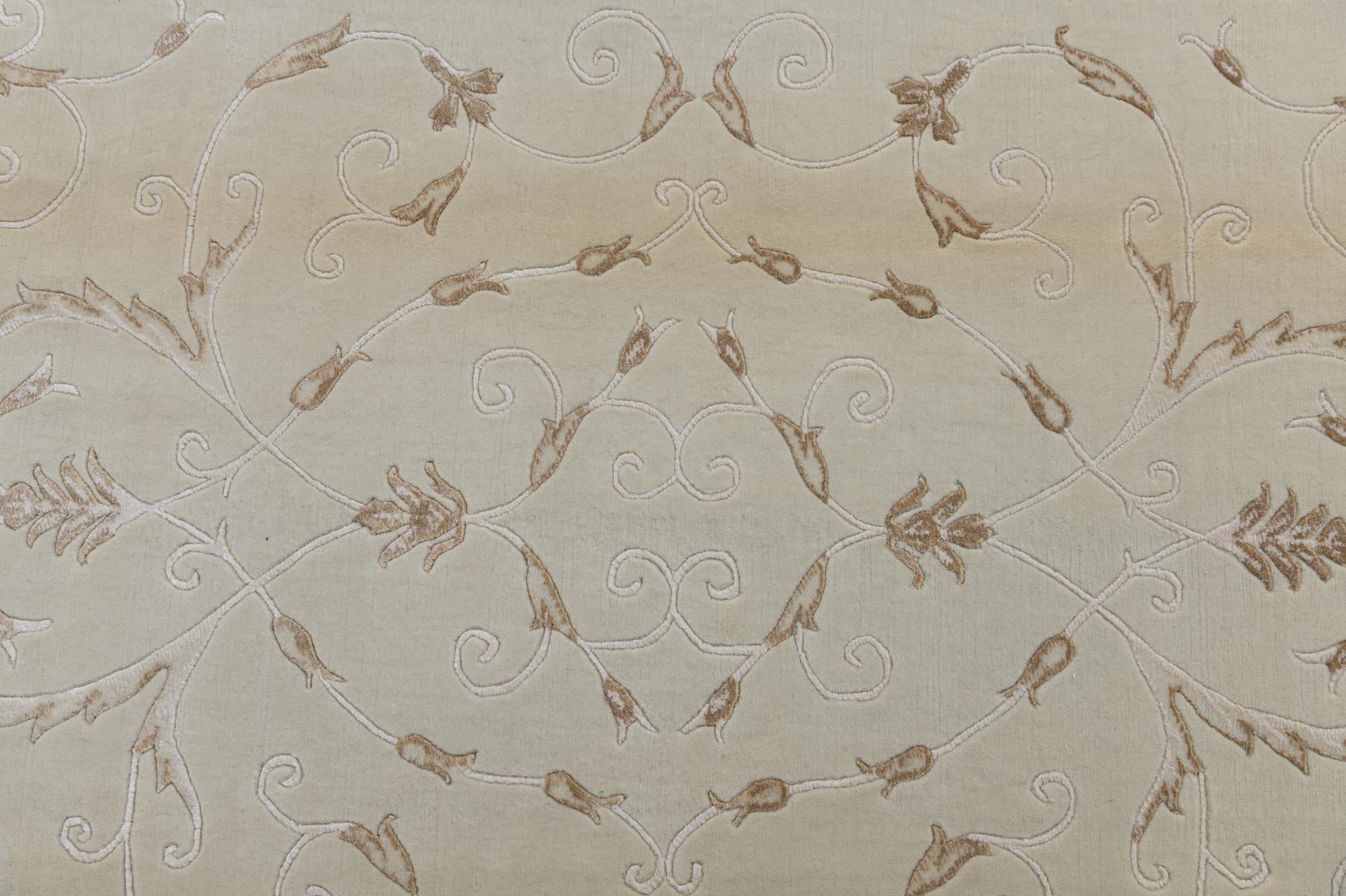 5' 9 x 8' 2 Hand Knotted Darya Wool Rug