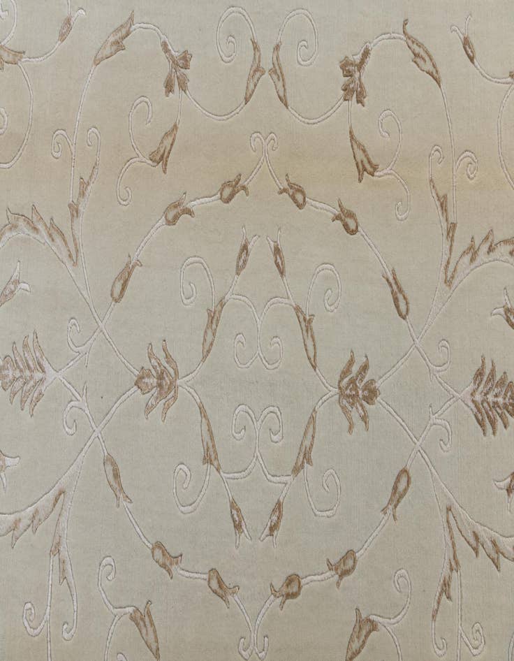 Detail image of 5' 9 x 8' 2  Hand Knotted Darya Wool Rug