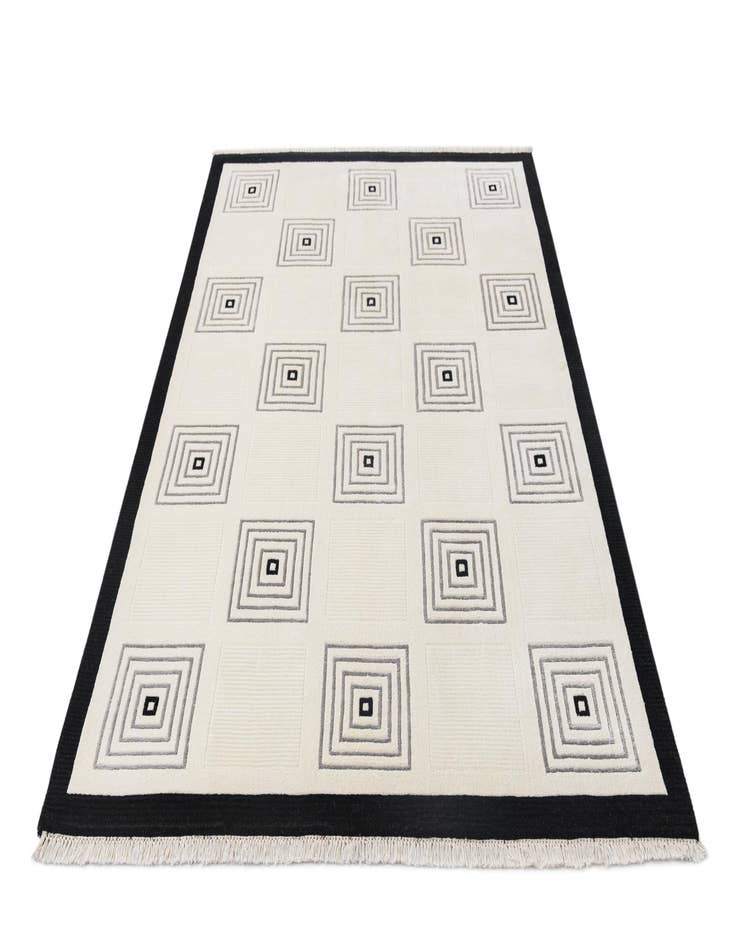 Detail image of 5' 8 x 7' 10  Hand Knotted Darya Wool Rug