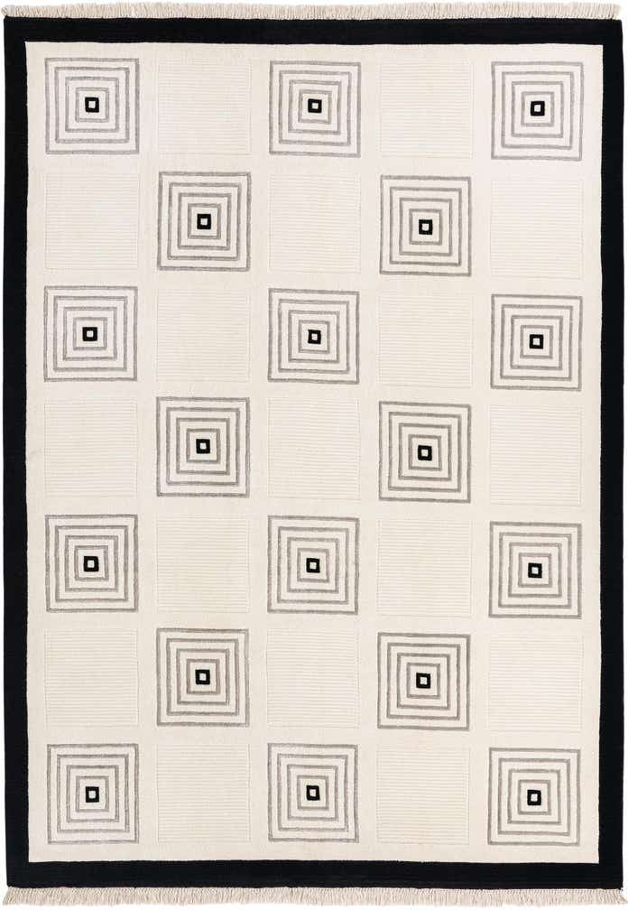5' 8 x 7' 10 Hand Knotted Darya Wool Rug