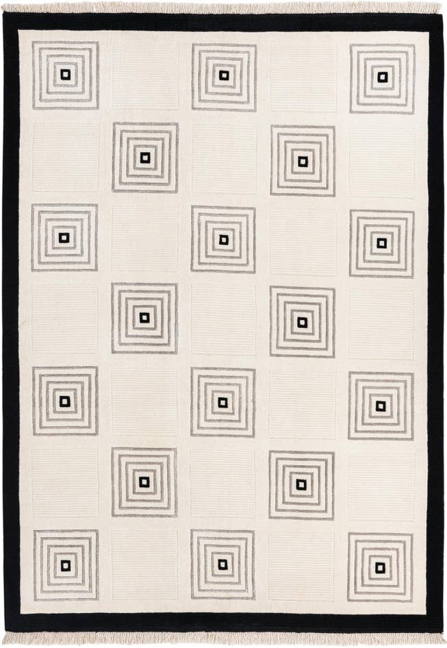 Detail image of 5' 8 x 7' 10 Hand Knotted Darya Wool Rug