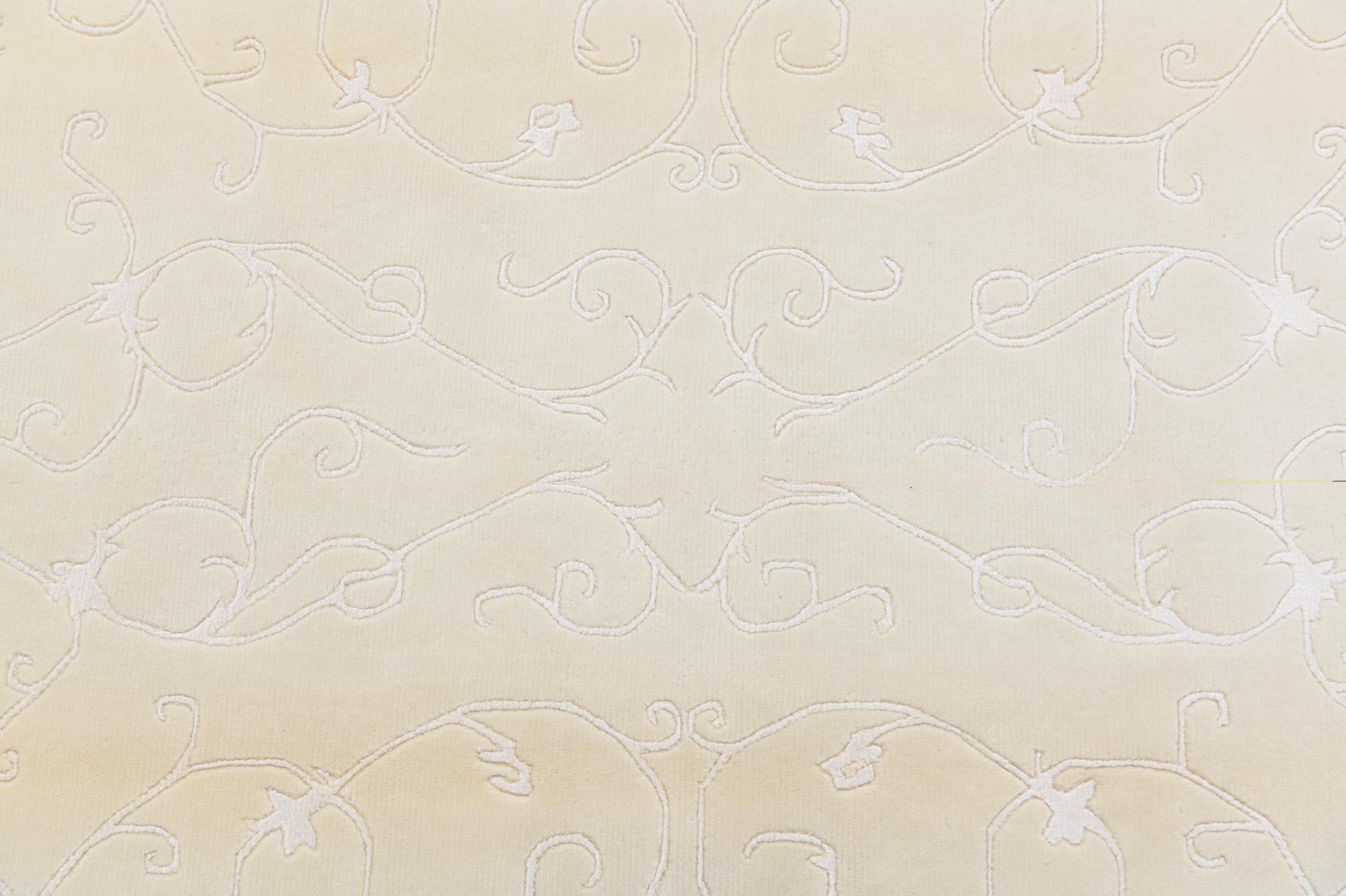 5' 9 x 7' 10 Hand Knotted Darya Wool Rug