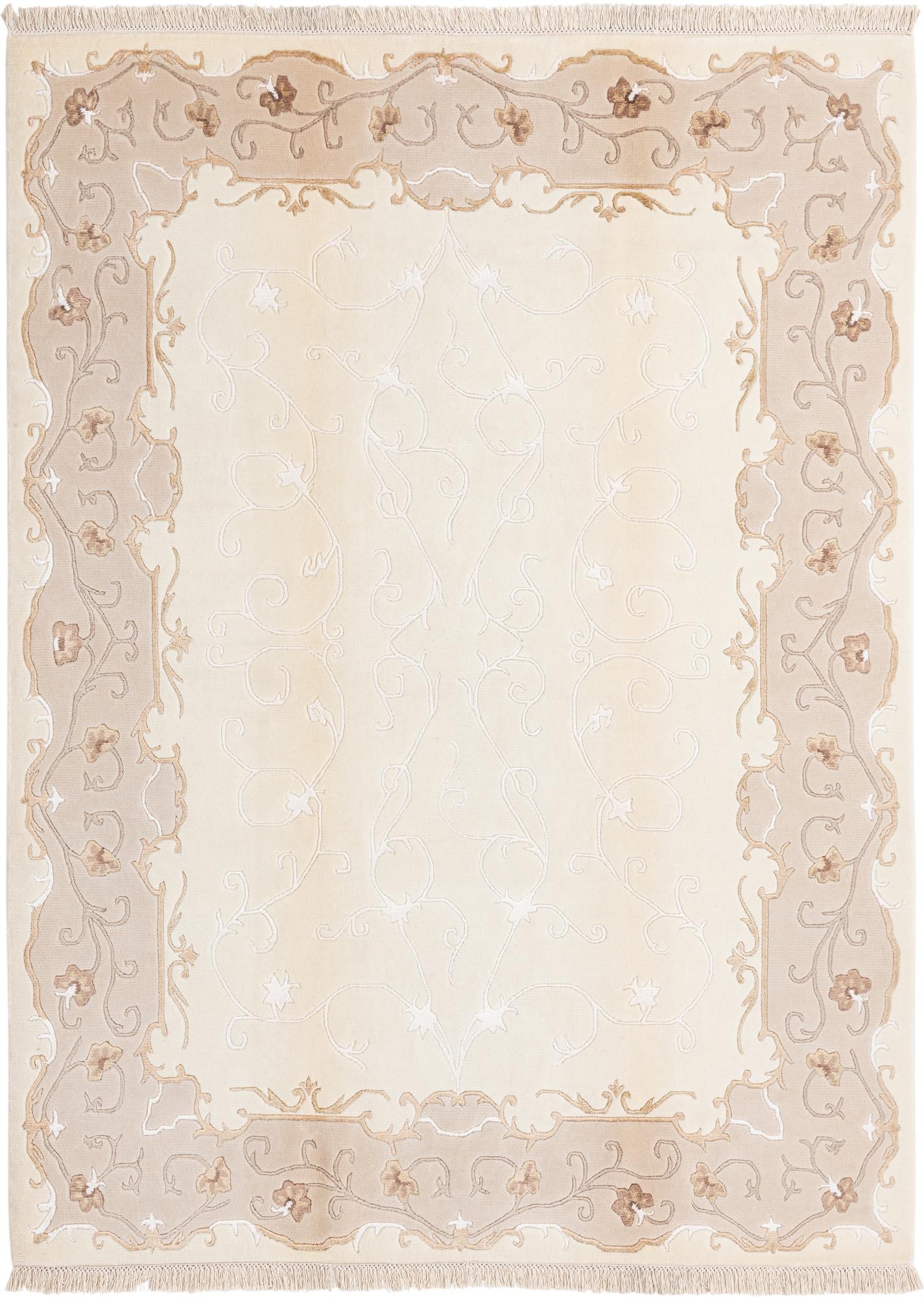 5' 9 x 7' 10 Hand Knotted Darya Wool Rug