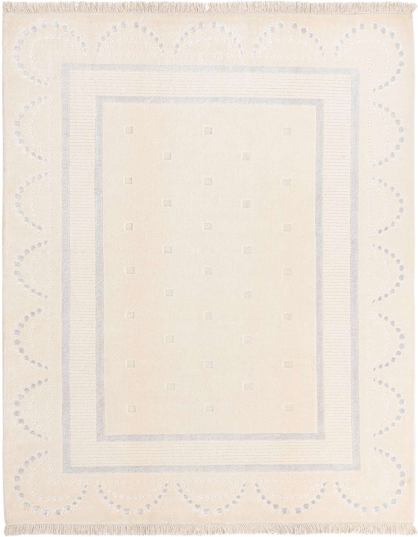 5' 8 x 7' 10 Hand Knotted Darya Wool Rug