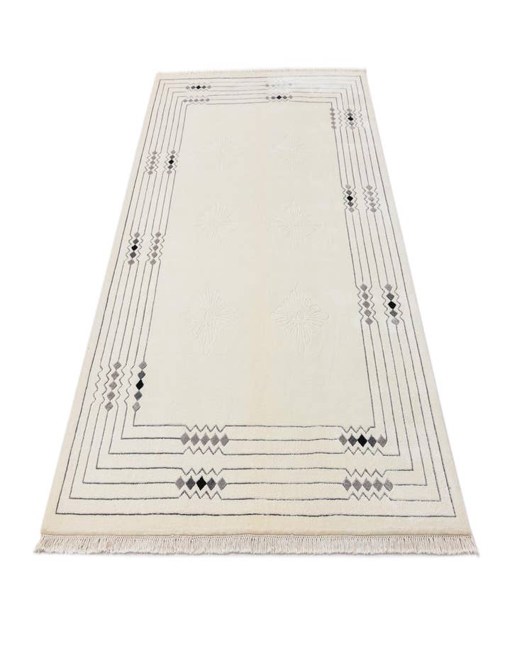 Detail image of 5' 7 x 7' 10  Hand Knotted Darya Wool Rug