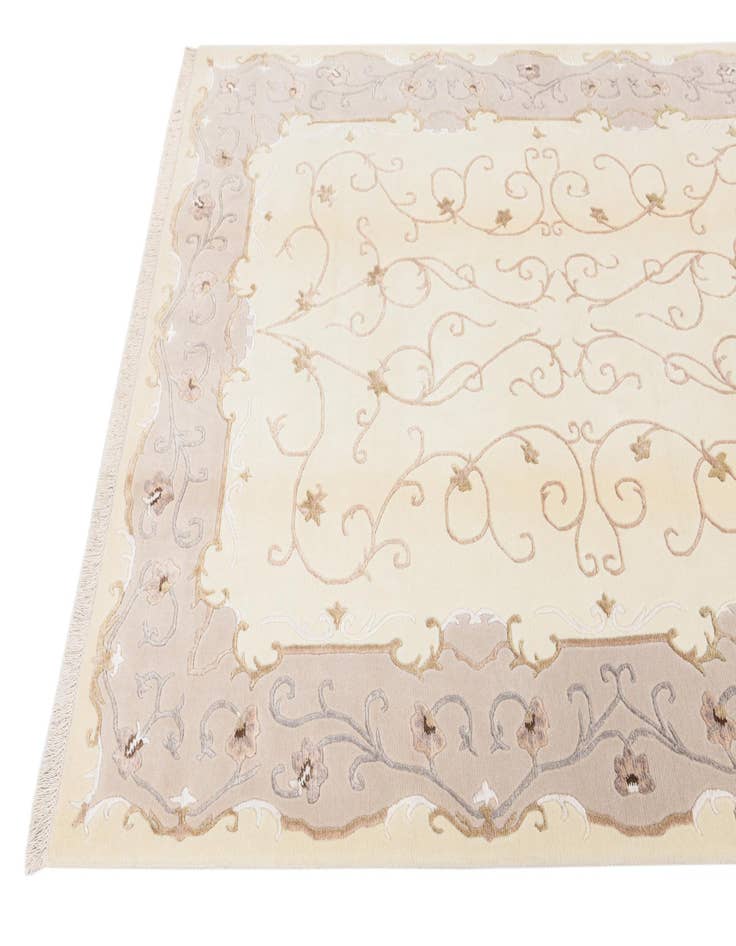 Detail image of 5' 7 x 8'  Hand Knotted Darya Wool Rug