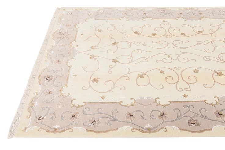 Detail image of 5' 7 x 8' Hand Knotted Darya Wool Rug