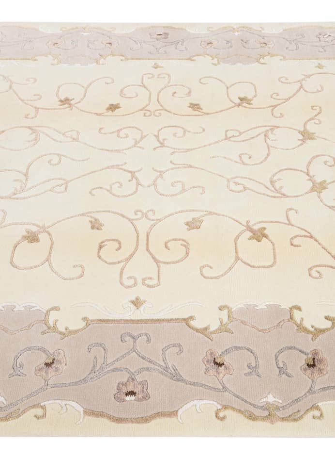 Detail image of 5' 7 x 8' Hand Knotted Darya Wool Rug