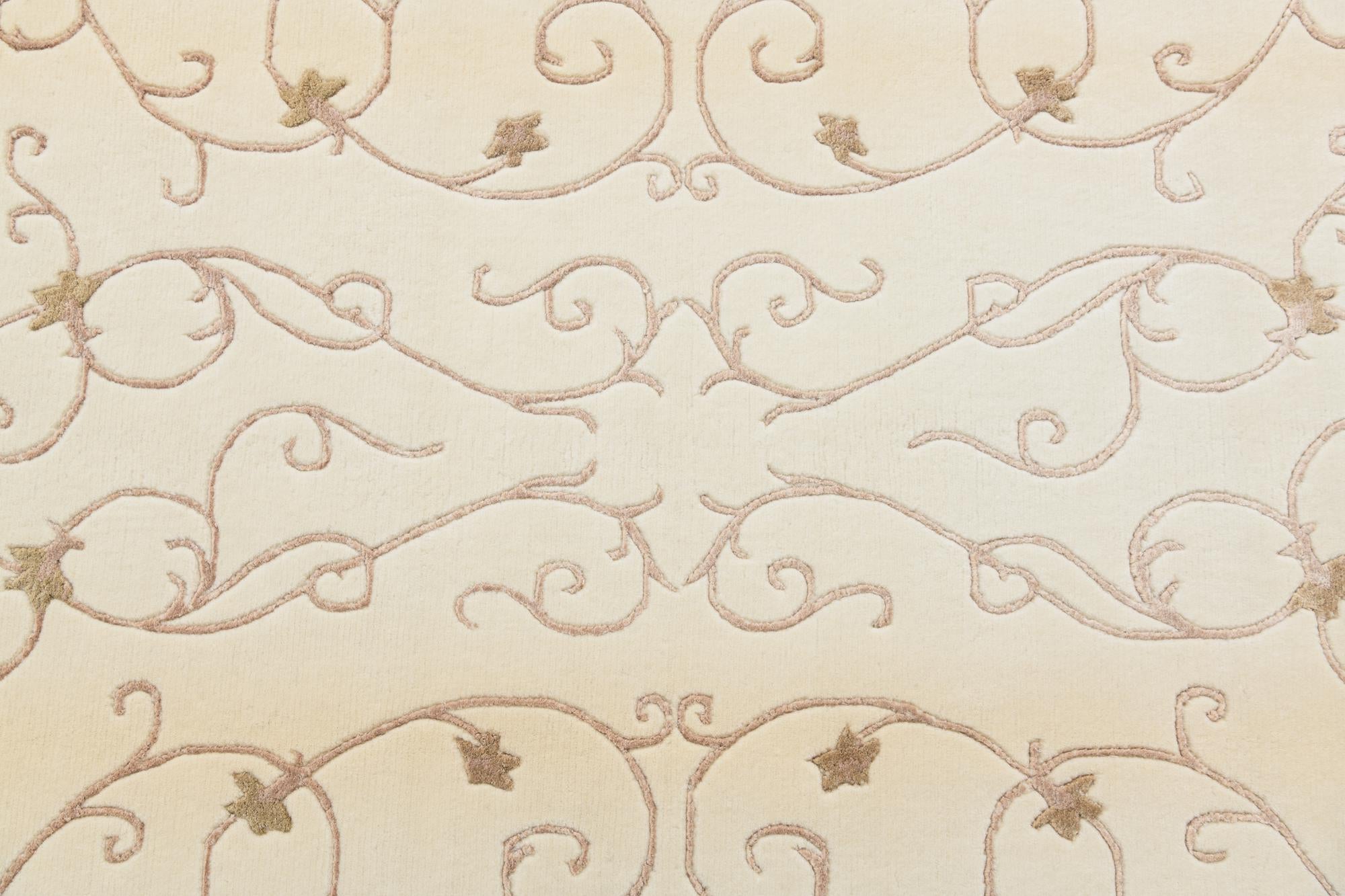 5' 7 x 8' Hand Knotted Darya Wool Rug
