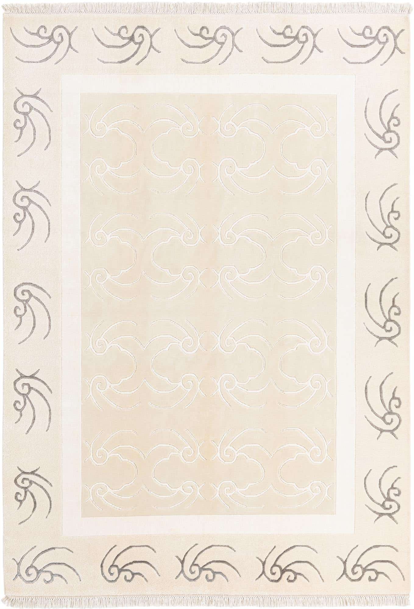 5' 7 x 7' 11 Hand Knotted Darya Wool Rug