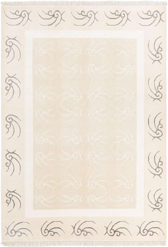 5' 7 x 7' 11 Hand Knotted Darya Wool Rug