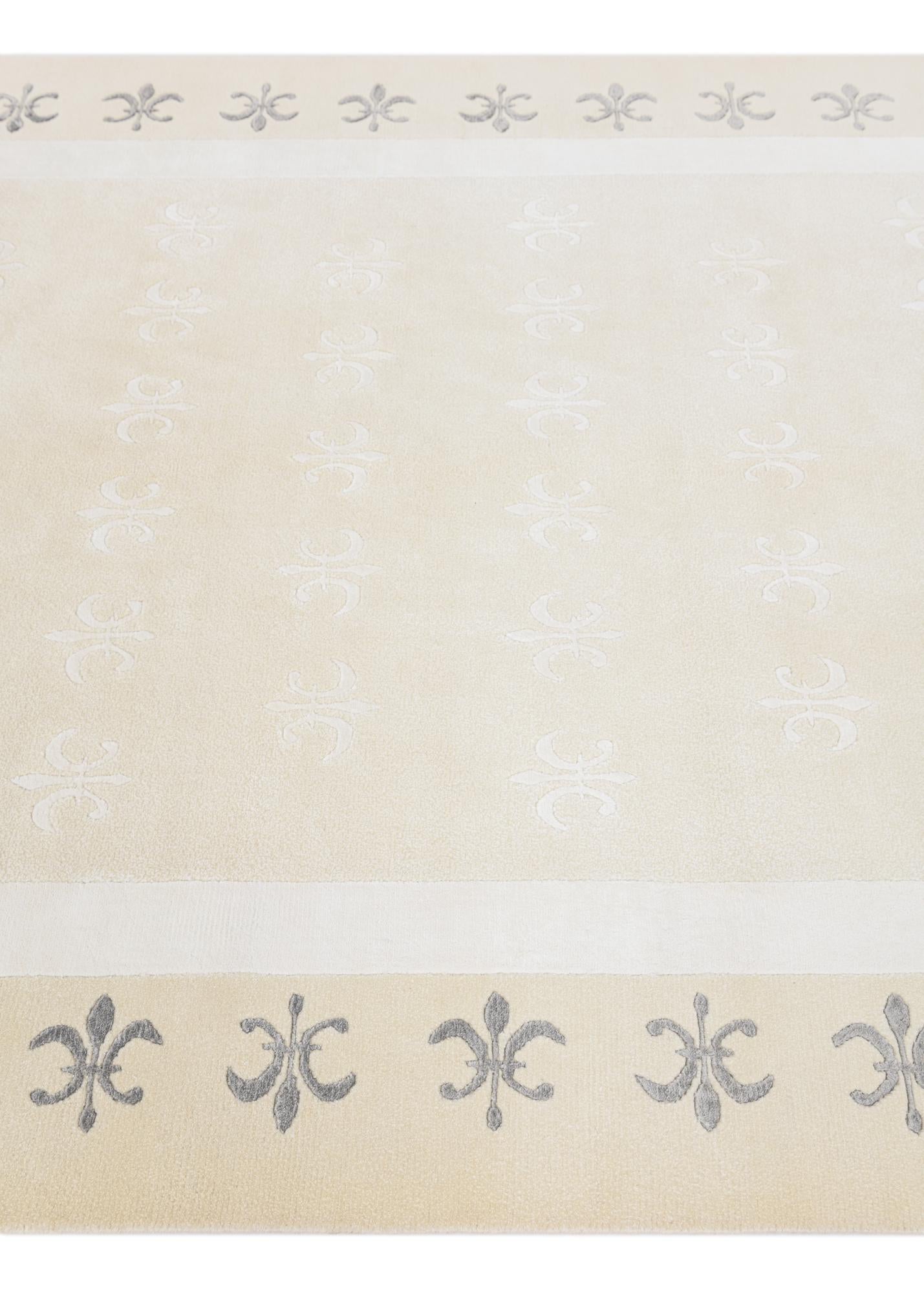 5' 7 x 7' 10 Hand Knotted Darya Wool Rug