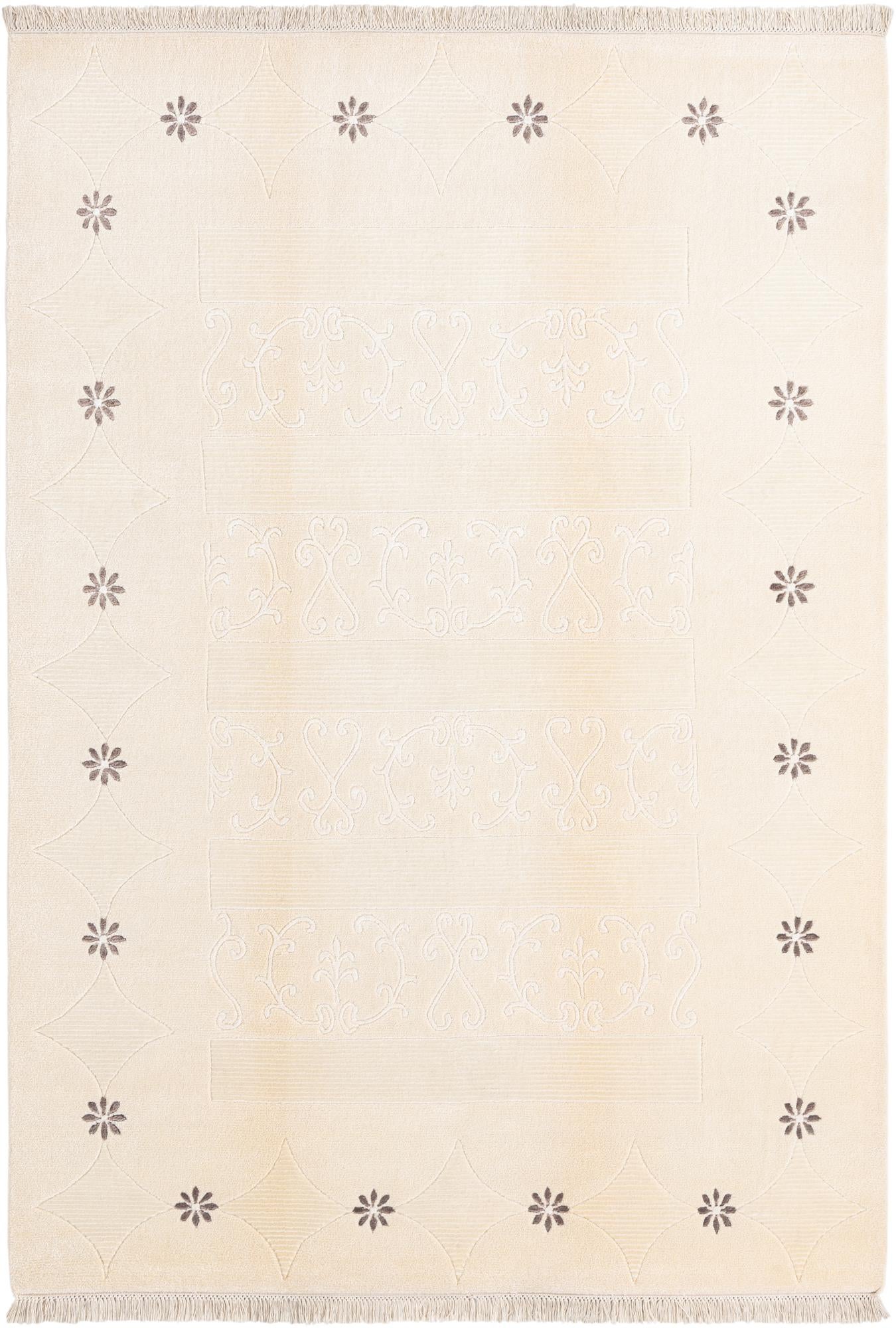 5' 8 x 8' 2 Hand Knotted Darya Wool Rug
