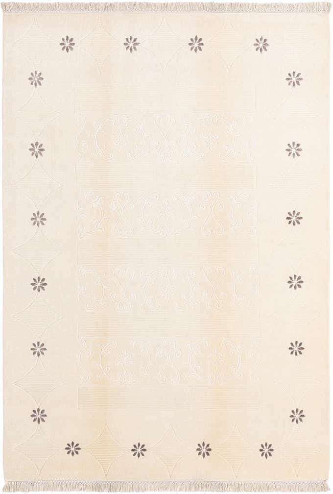 5' 8 x 8' 2 Hand Knotted Darya Wool Rug