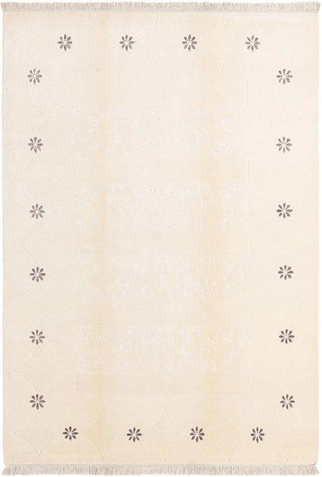 Detail image of 5' 8 x 8' 2 Hand Knotted Darya Wool Rug
