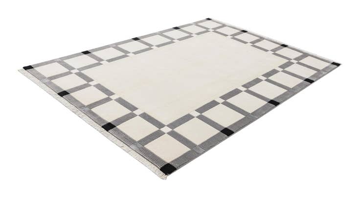 Detail image of 5' 7 x 7' 11 Hand Knotted Darya Wool Rug