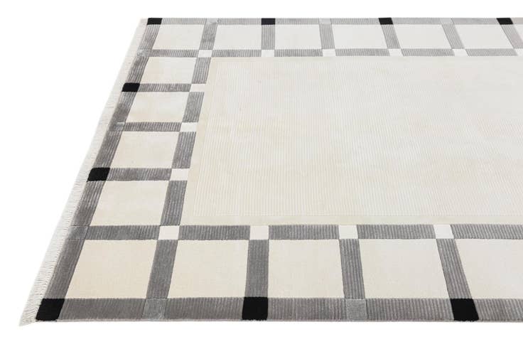 Detail image of 5' 7 x 7' 11 Hand Knotted Darya Wool Rug