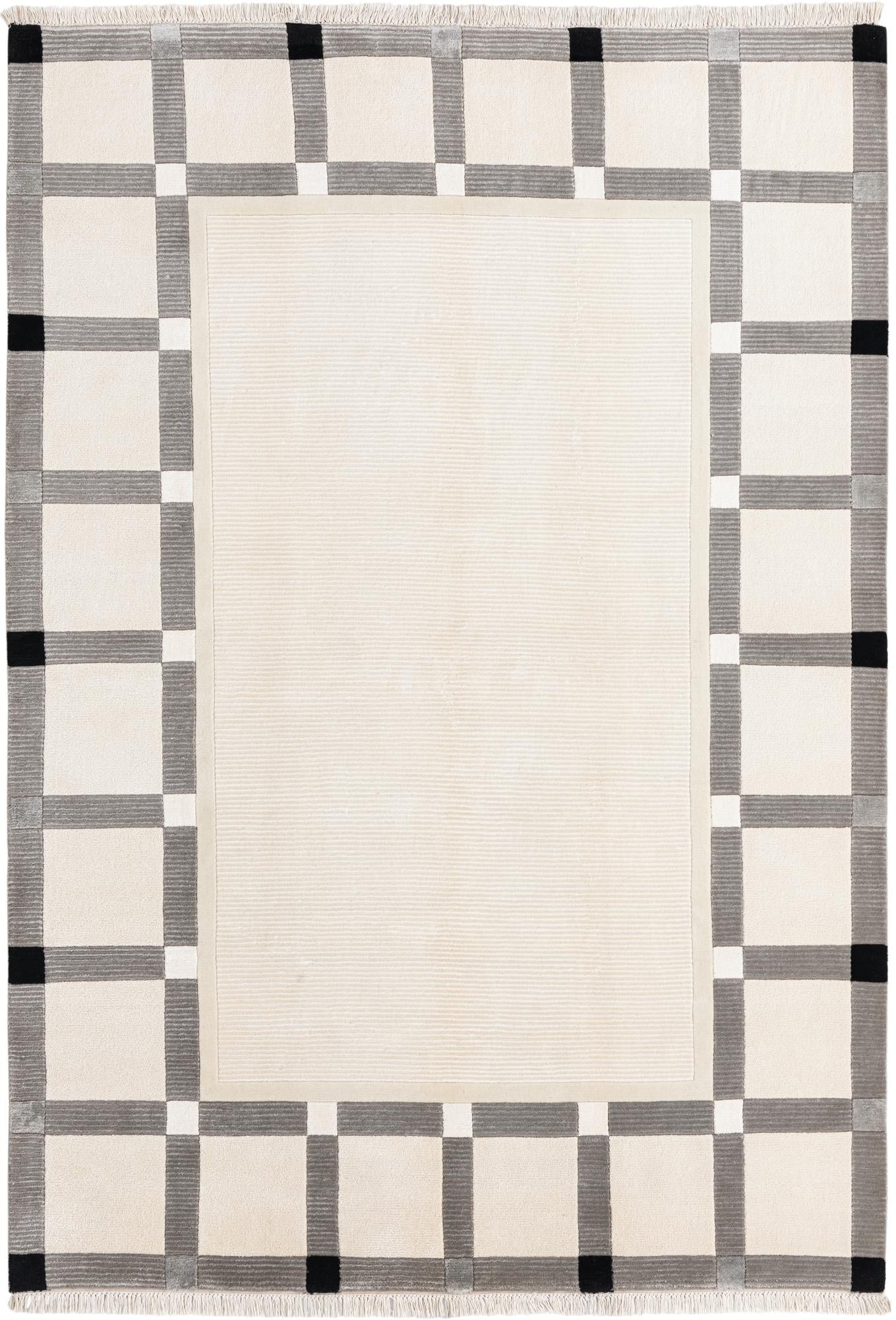 5' 7 x 7' 11 Hand Knotted Darya Wool Rug