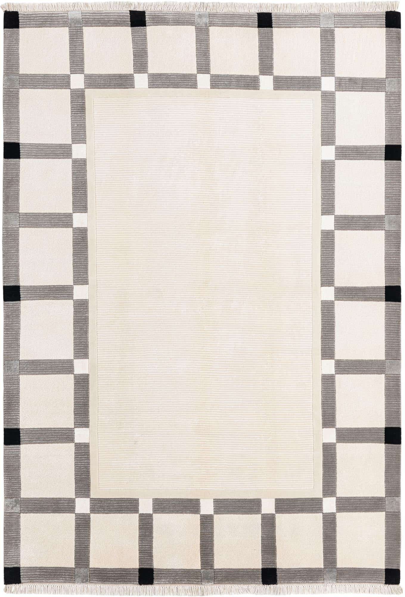 5' 7 x 7' 11 Hand Knotted Darya Wool Rug