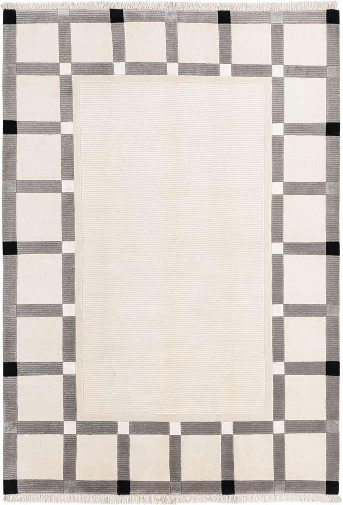 5' 7 x 7' 11 Hand Knotted Darya Wool Rug