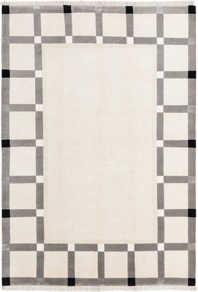 Detail image of 5' 7 x 7' 11 Hand Knotted Darya Wool Rug