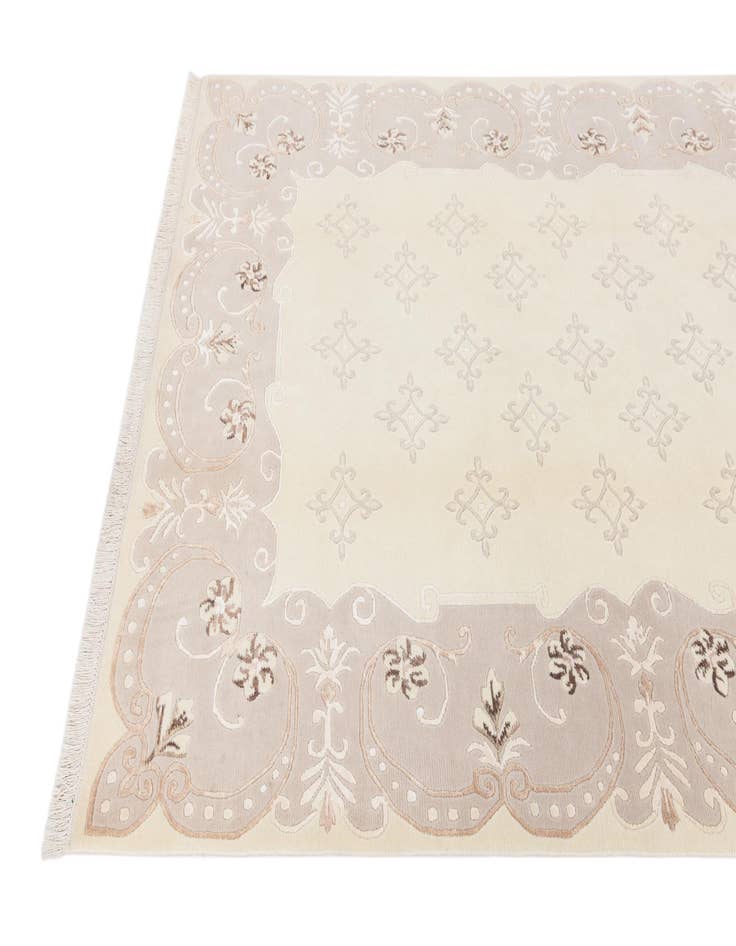 Detail image of 5' 7 x 8' 2  Hand Knotted Darya Wool Rug